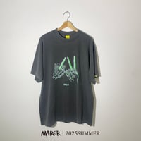 FxxK & PEACE T-shirt ShadowBlack