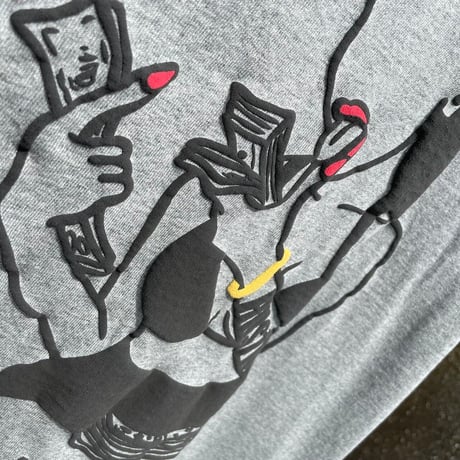 Hustlin' 2 T-shirt gray