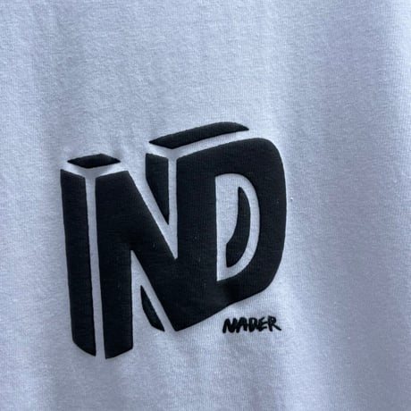 ND 3DLOGO T-shirt  white