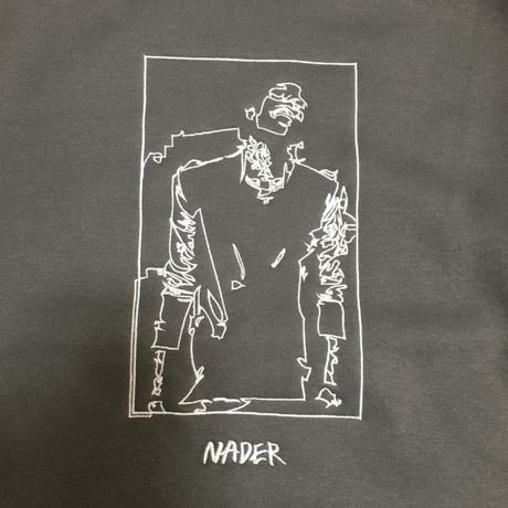 「Afilahkziw」Crew Neck Sweat (Cement gray)