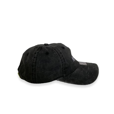 Pigment Dyed Logo Cap(Black)