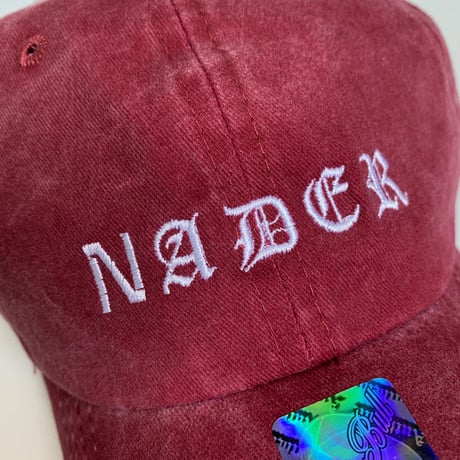 Pigment Dyed Logo Hat (Burgundy)