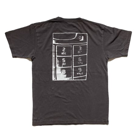 Vintage Logo  T-SHIRT OverdyeBlack