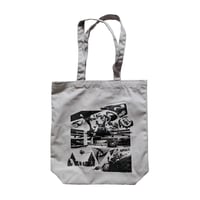 Brain  tote bag (gray)