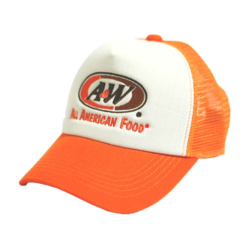 メッシュロゴキャップ：オレンジ | A&W Okinawa