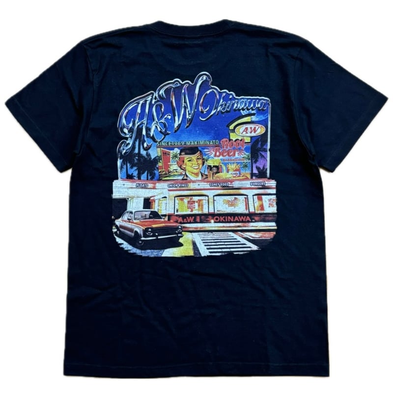MAKIMINATO STORE TEE | A&W Okinawa MAKIMINATO STORE TEE | A&W Okinawa