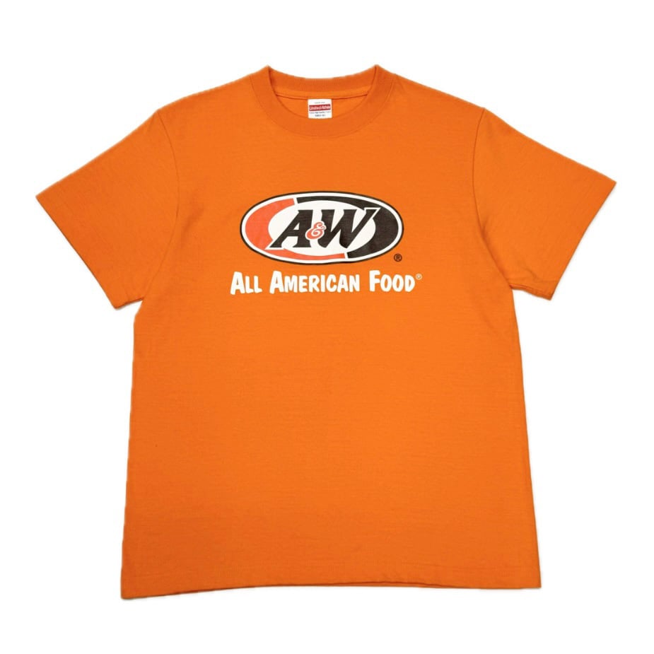 新品 正規品 A＆W ロゴ Tシャツ ブラウン Lサイズ エンダー A＆W