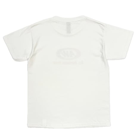 A&WロゴTシャツ：ホワイト(キッズ用)