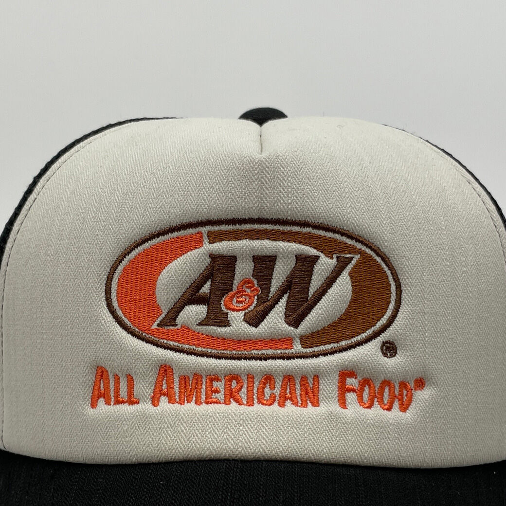 A＆W 沖縄 メッシュ ロゴ キャップ 正規品 ブラック タグ付き - 帽子