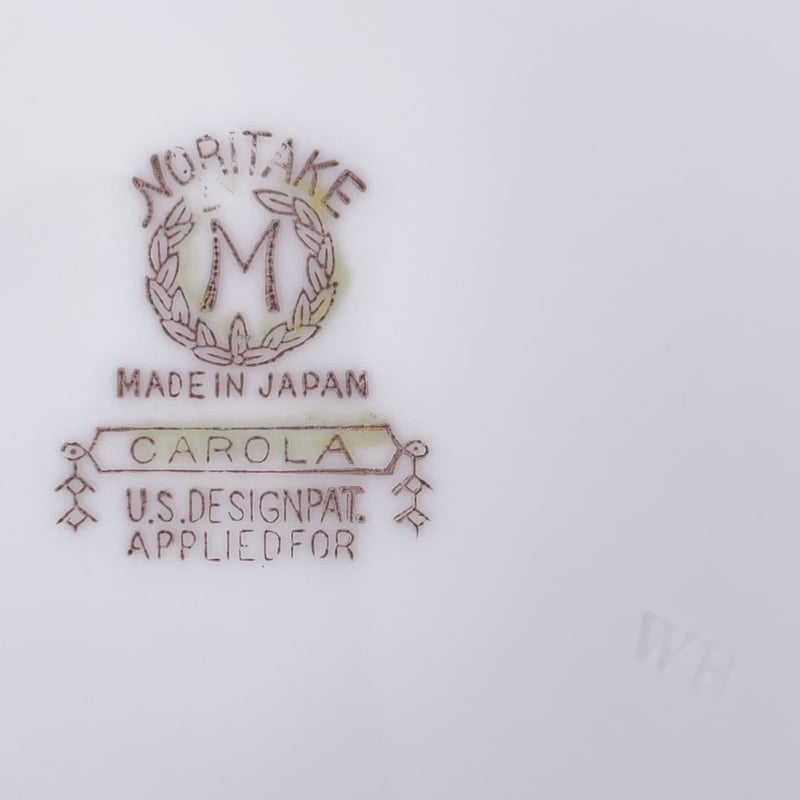 ヴィンテージ逆輸入ノリタケプレート”CAROLA” | Hana Antiques Tokyo