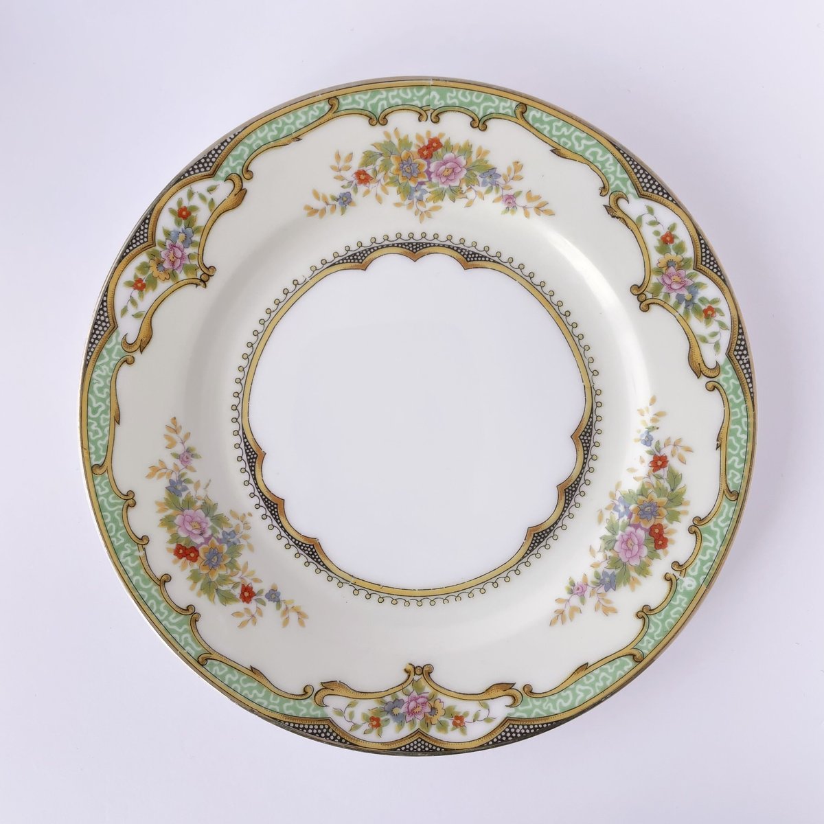 ヴィンテージ逆輸入ノリタケプレート”CAROLA” | Hana Antiques Tokyo