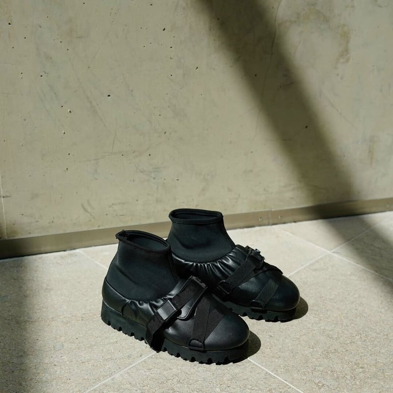 YUME YUME / NAWA CAMP SHOES MID / Black | DELTA