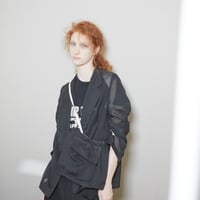 MUL PLA / Organdy Jacket / Black