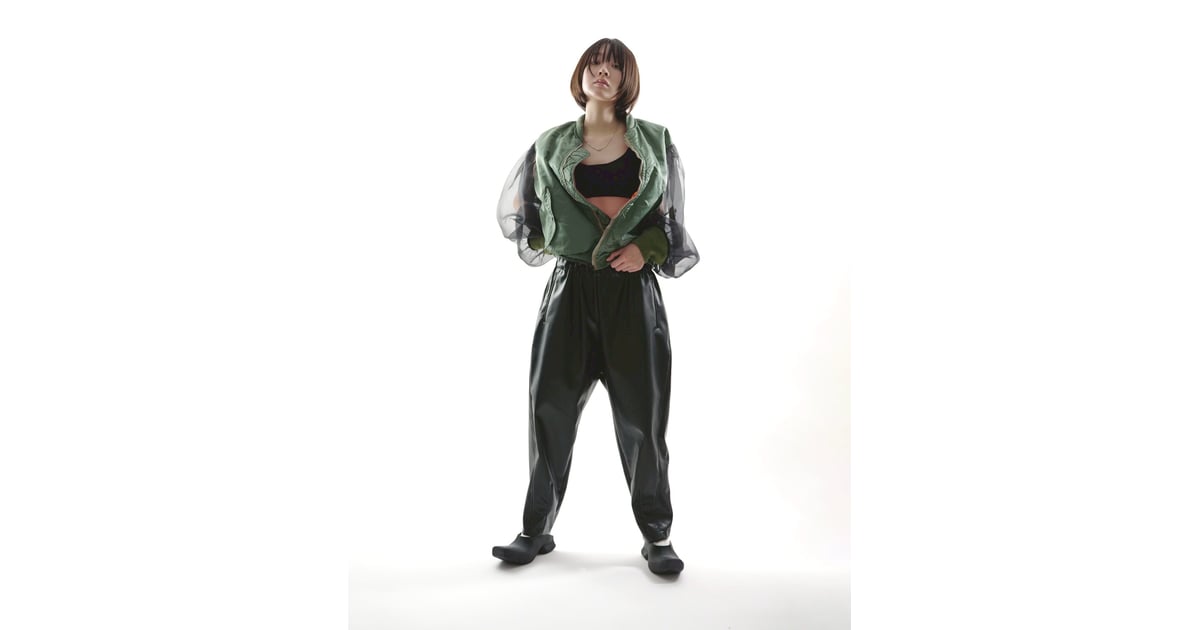 美品Julia Heuer ジュリアホイヤー　プリーツパンツ　グラフィック 美品Julia Heuer ジュリアホイヤー プリーツパンツ グラフィック