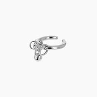 JUSTINE CLENQUET / BEL CRYSTAL RING