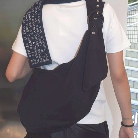 fluss フルス ショルダーバッグ fluss gathered belt cross bag 