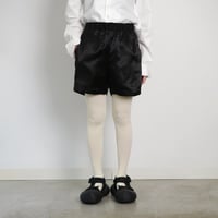 noir kei ninomiya / Satin Shorts / Black