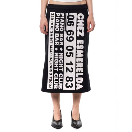 Vaquera / SWEATSHIRT SKIRT KNIT | DELTA