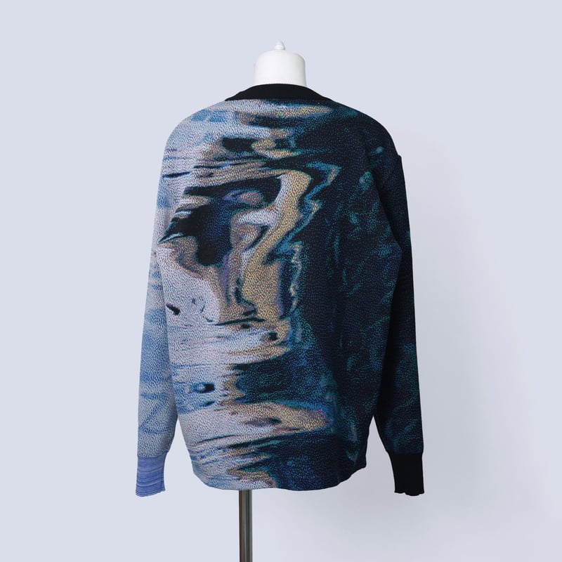 HATRA PIXEL 長袖セーター コットン サイズ3 HATRA PIXEL 長袖セーター