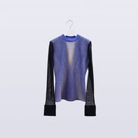 HATRA FW25 / Time-Lapse Knit Top / twi