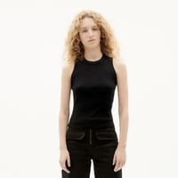 THINKIG MU / JULIETTE TOP / BLACK