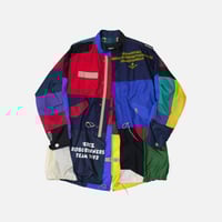 BODYSONG. / PATCHWORK MIL COAT