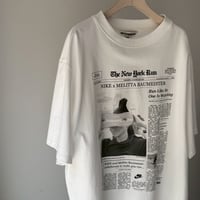 MELITTA BAUMEISTER /  THE NEW YORK RUN TEE / WHITE DRY JERSEY