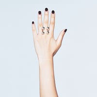 SILIPIN / 4 Ball Rings / Silver