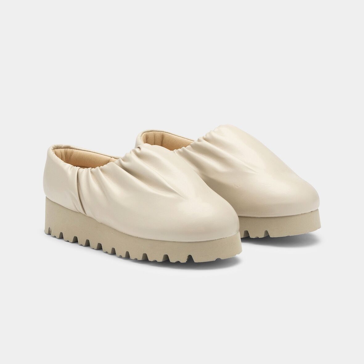 YUME YUME / NAWA CAMP SHOES LOW / Beige | DELTA