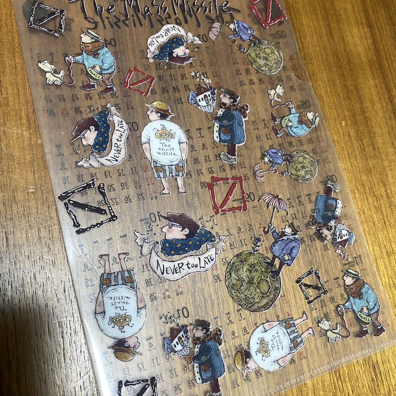 マスクケースとしても】A5クリアファイルケース | ザ・マスミサイル