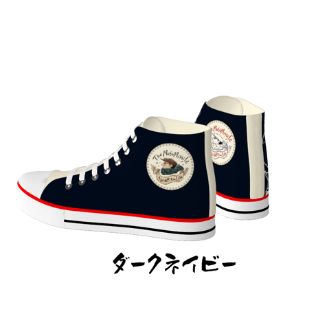 【生産再開！】マ スニーカー(全面プリント)/全6色