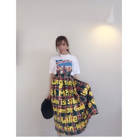 ビンテージ風プリントTシャツ