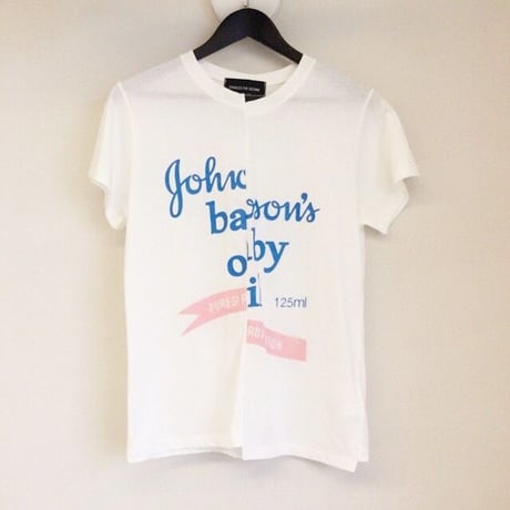 ベビーoilデザインTシャツ・ホワイト