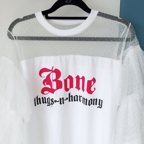 レースアームTシャツ