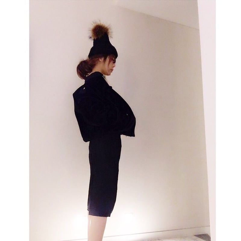 リアルファーポンポンニット帽 | Amira