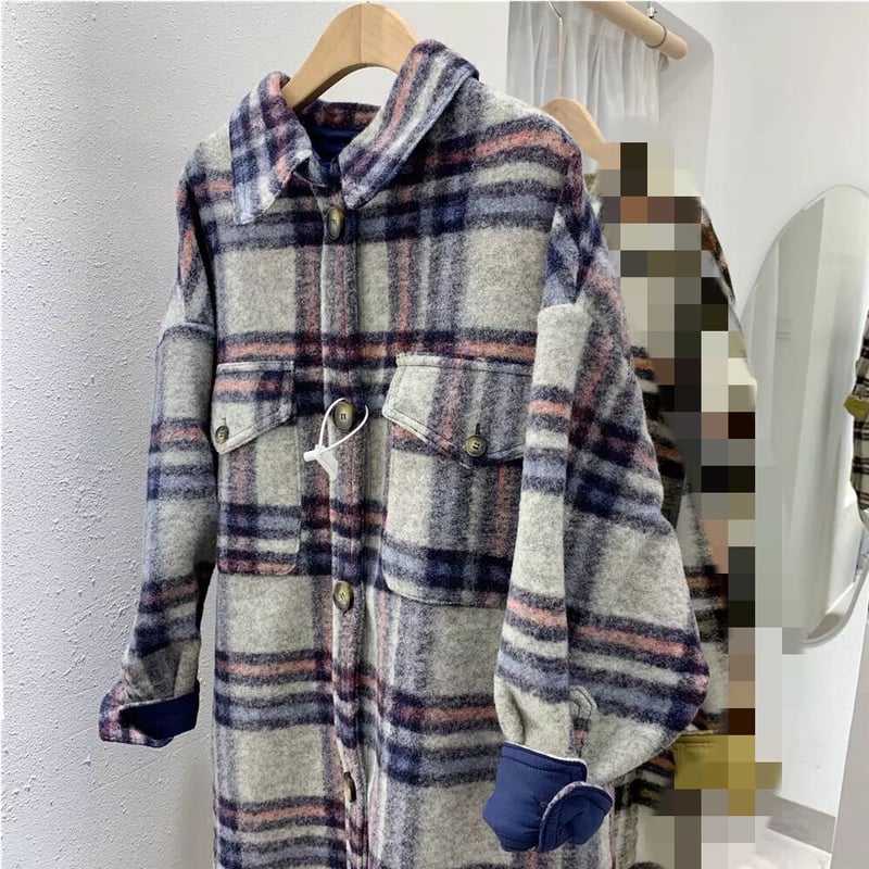 todayful ウールチェックオーバーコート TODAYFUL（トゥデイフル）の