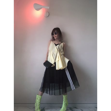 ラインチュールスカート