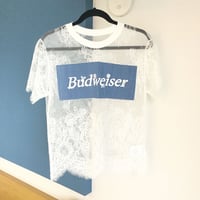 カジュアル総レースTシャツ