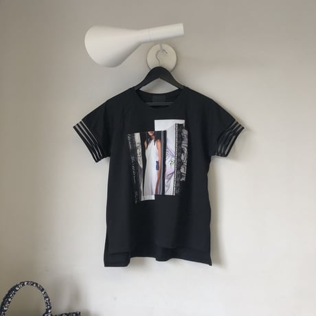 レースリボンリメイクデザインTシャツ