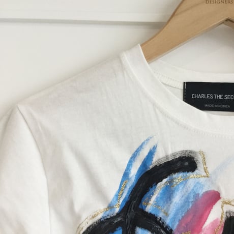 カラフルペインティングTシャツ