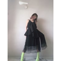 ラインチュールスカート