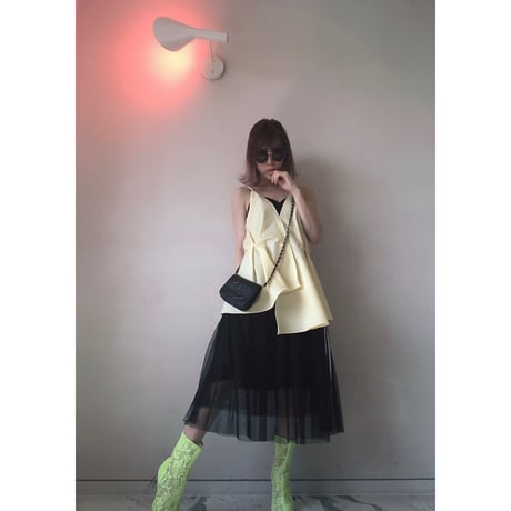 ラインチュールスカート