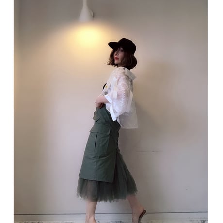 ミリタリーチュールスカート