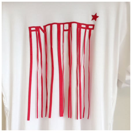 アルファベットフリンジTシャツ