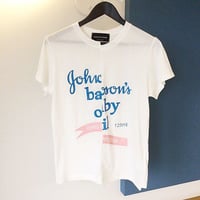 ベビーoilデザインTシャツ・ホワイト