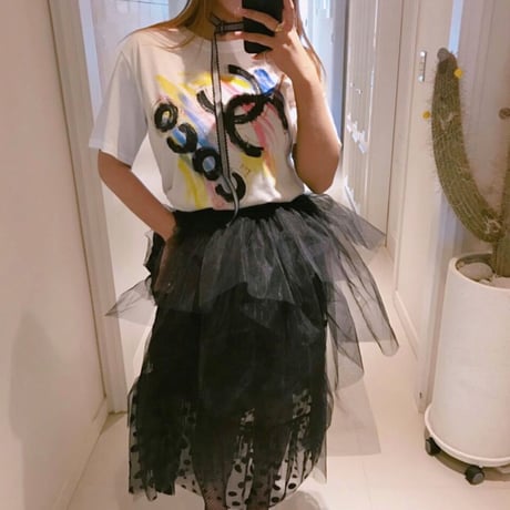 カラフルペインティングTシャツ