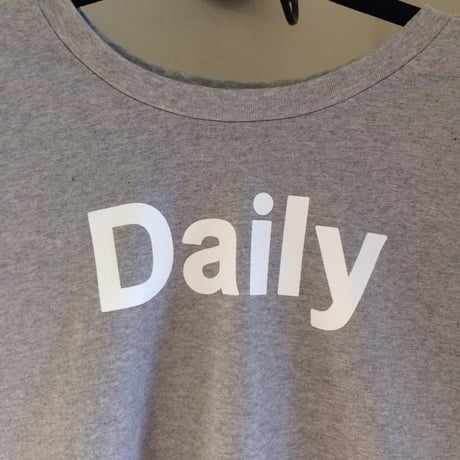 フリルチュニックTシャツ・グレー