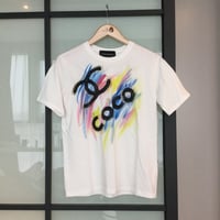 カラフルペインティングTシャツ