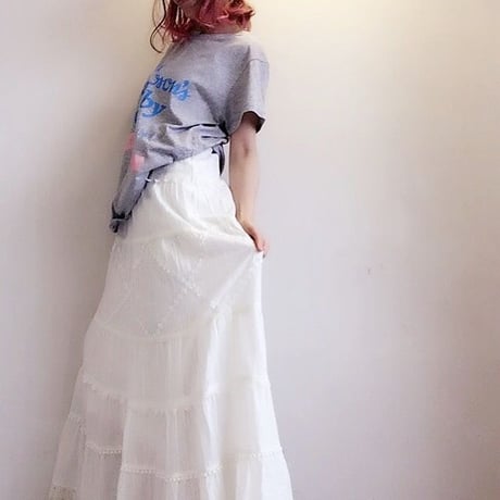 ベビーoilデザインTシャツ・グレー