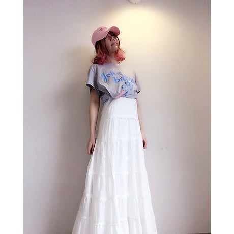 ベビーoilデザインTシャツ・グレー